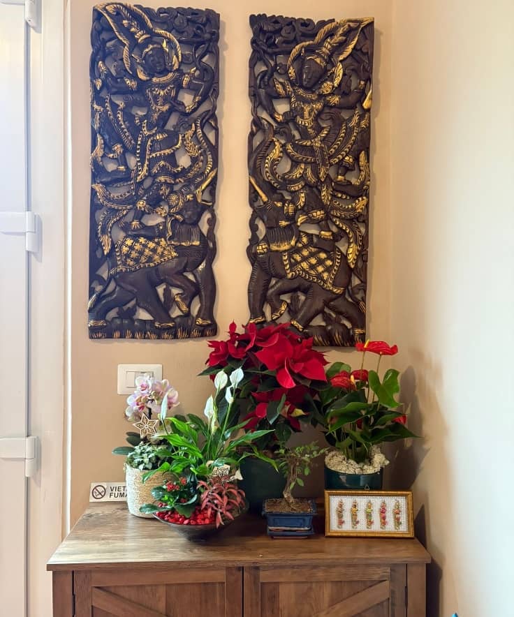 flowers and furniture